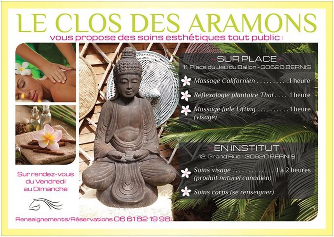 Le Clos Des Aramons Bernis Exteriör bild